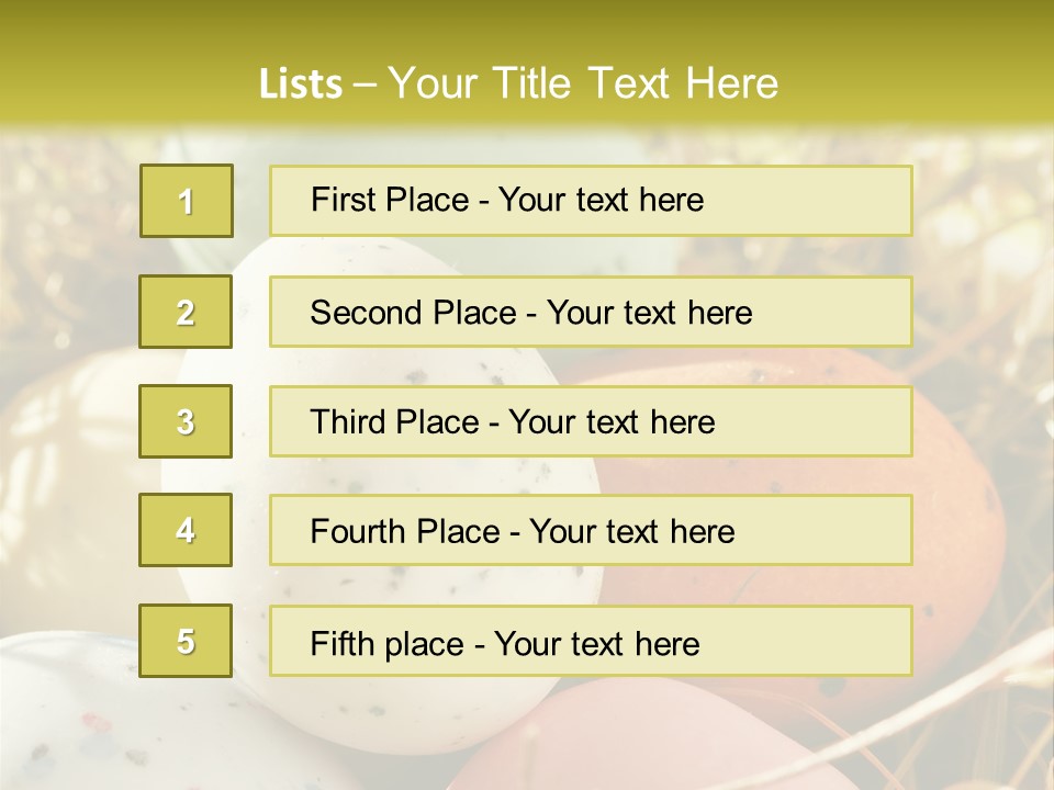 Dessert Anniversary Sugar PowerPoint Template