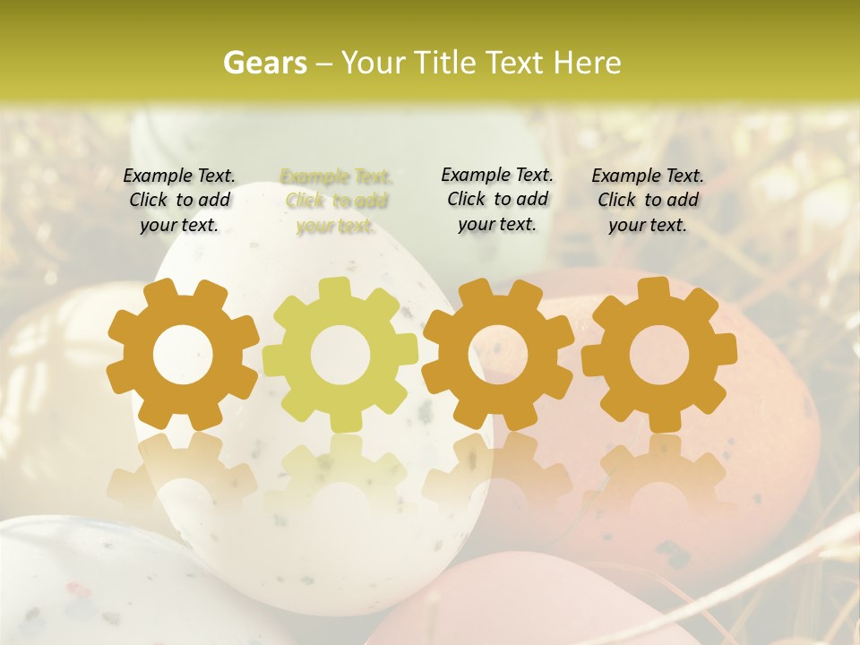 Dessert Anniversary Sugar PowerPoint Template