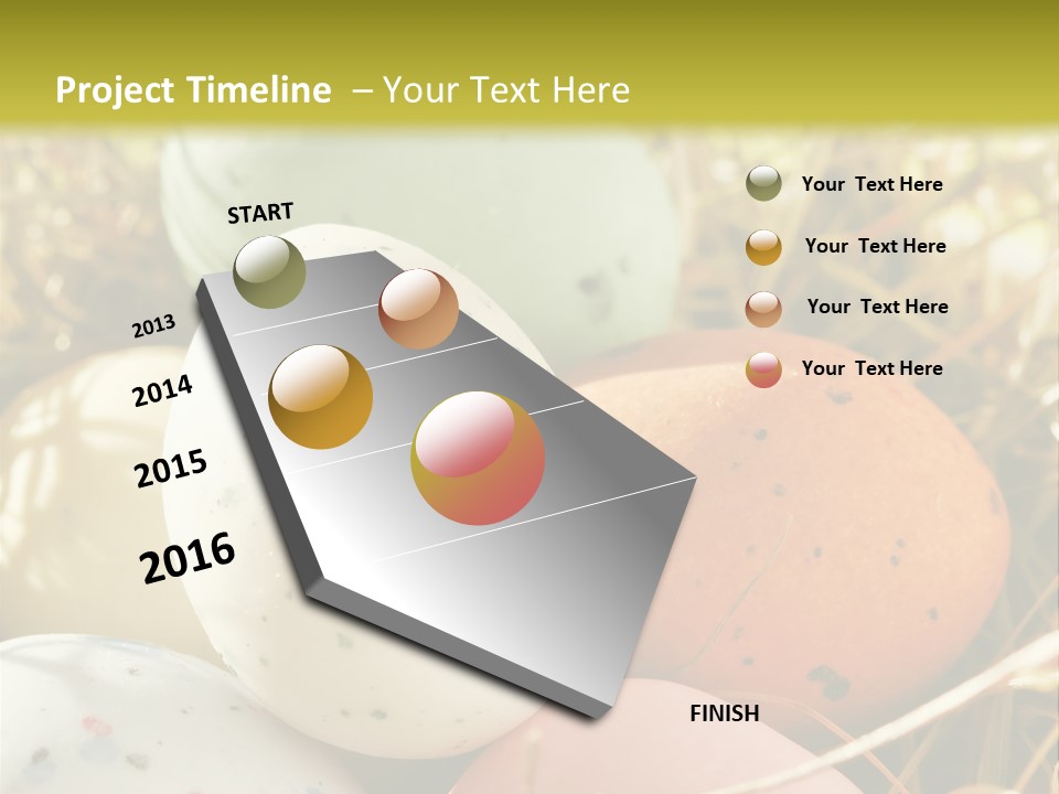 Dessert Anniversary Sugar PowerPoint Template