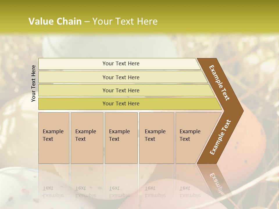Dessert Anniversary Sugar PowerPoint Template