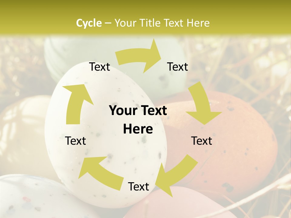 Dessert Anniversary Sugar PowerPoint Template