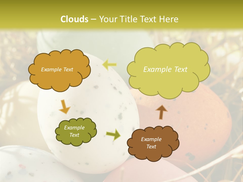 Dessert Anniversary Sugar PowerPoint Template