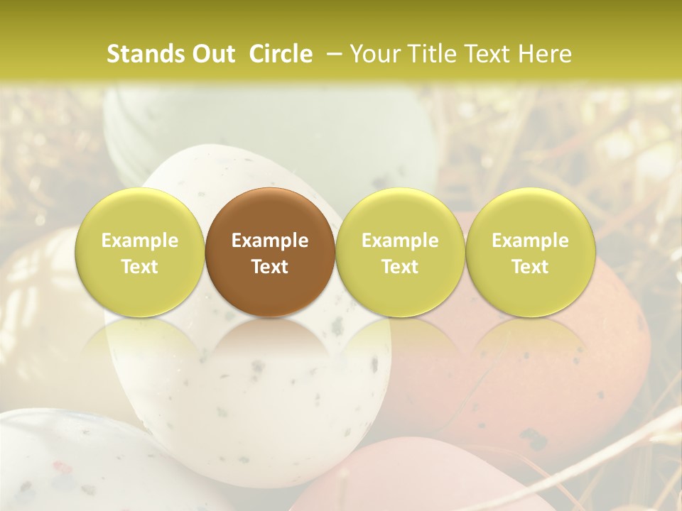 Dessert Anniversary Sugar PowerPoint Template