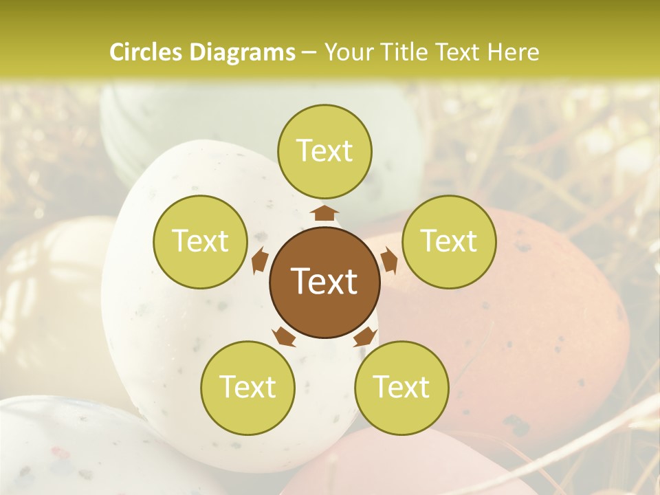 Dessert Anniversary Sugar PowerPoint Template