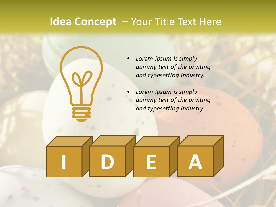 Dessert Anniversary Sugar PowerPoint Template