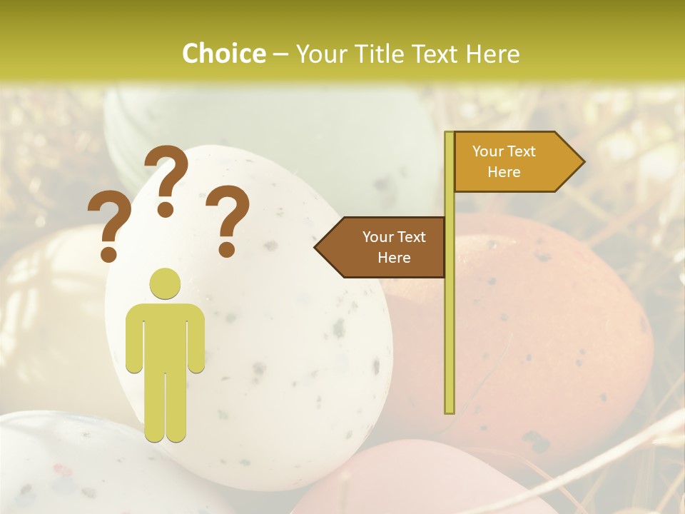 Dessert Anniversary Sugar PowerPoint Template