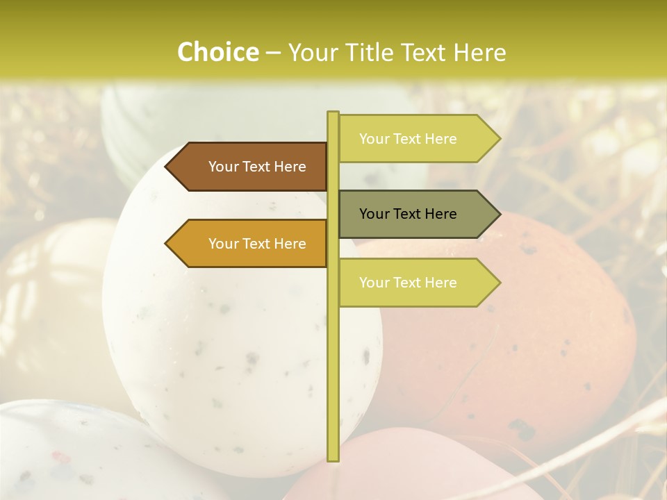 Dessert Anniversary Sugar PowerPoint Template