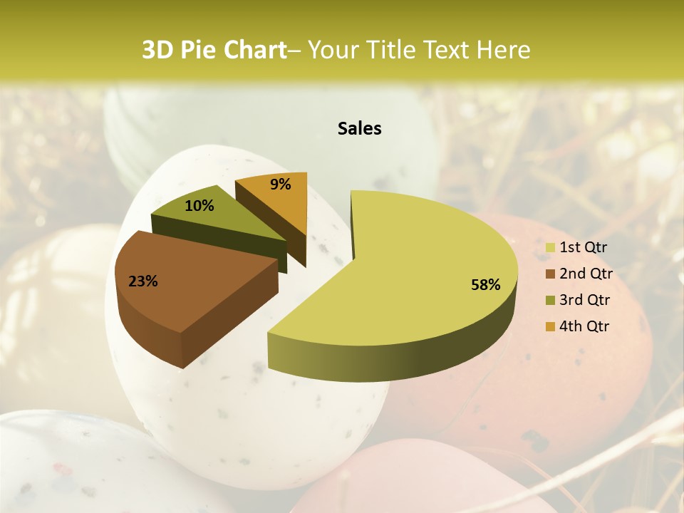 Dessert Anniversary Sugar PowerPoint Template