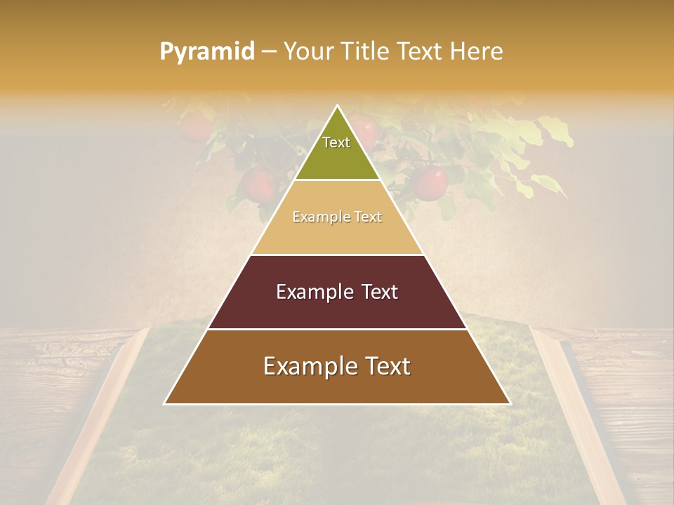 Intelligence Blank Grass PowerPoint Template