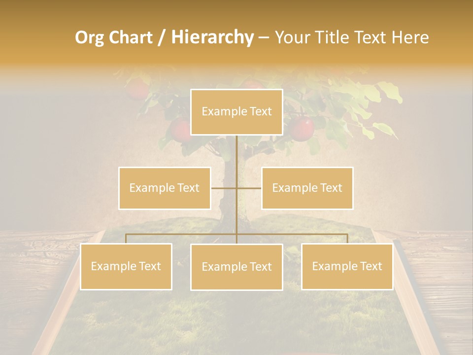 Intelligence Blank Grass PowerPoint Template