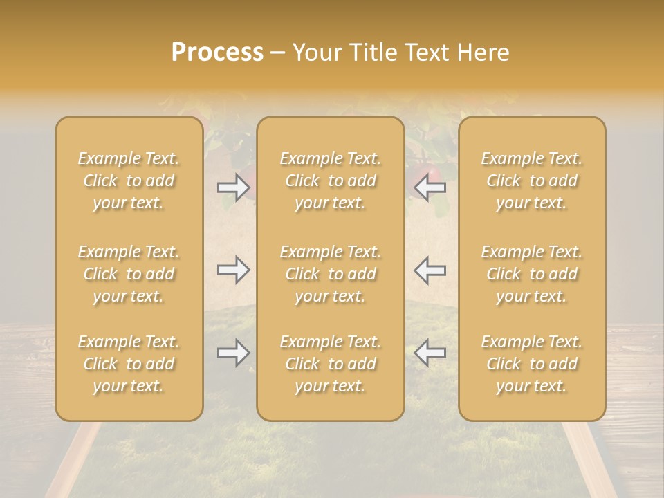 Intelligence Blank Grass PowerPoint Template