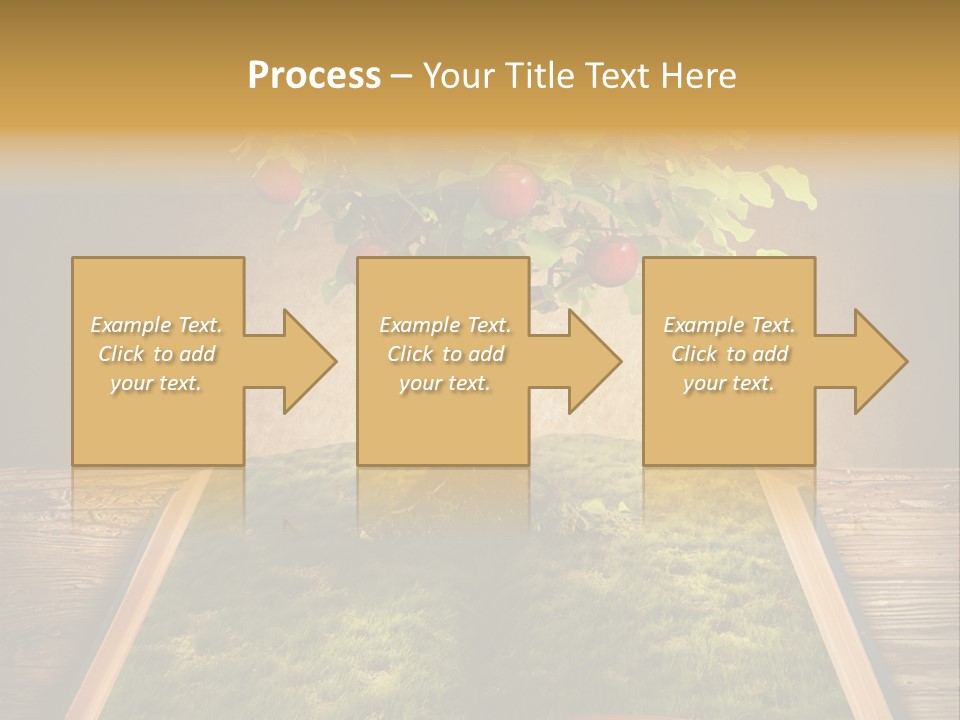 Intelligence Blank Grass PowerPoint Template