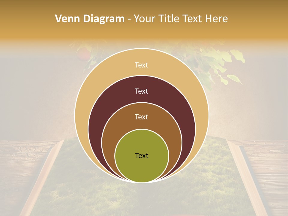 Intelligence Blank Grass PowerPoint Template