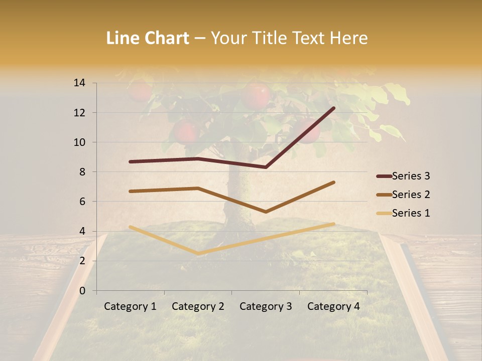 Intelligence Blank Grass PowerPoint Template