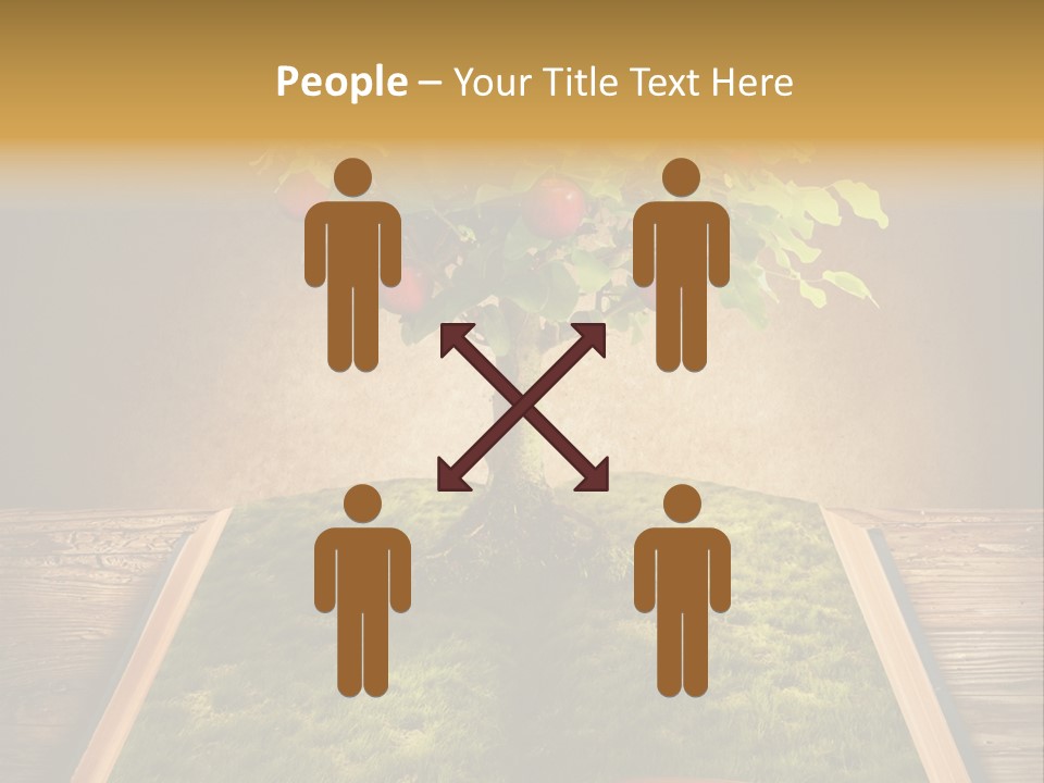 Intelligence Blank Grass PowerPoint Template