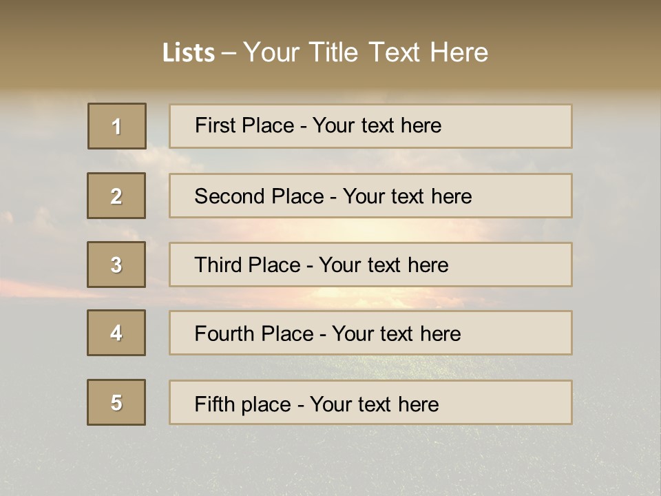 Background Farm Agriculture PowerPoint Template
