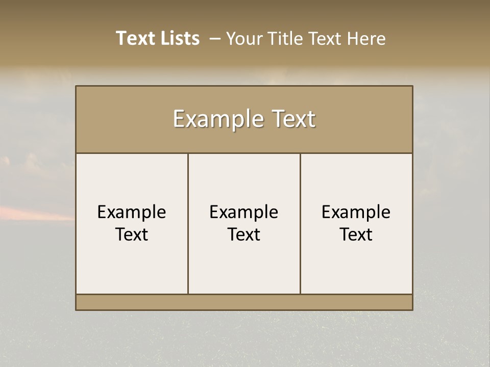 Background Farm Agriculture PowerPoint Template