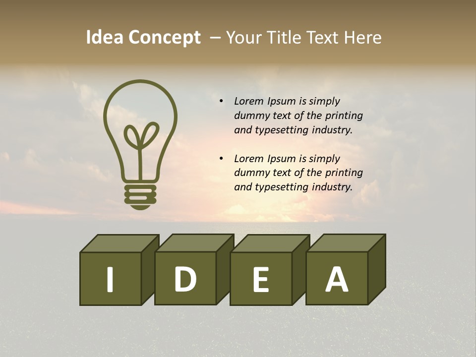 Background Farm Agriculture PowerPoint Template