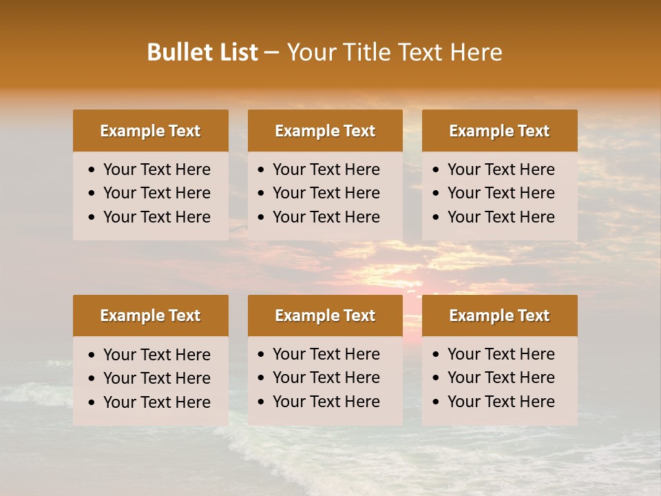 Clip Landing Bali Crimea PowerPoint Template