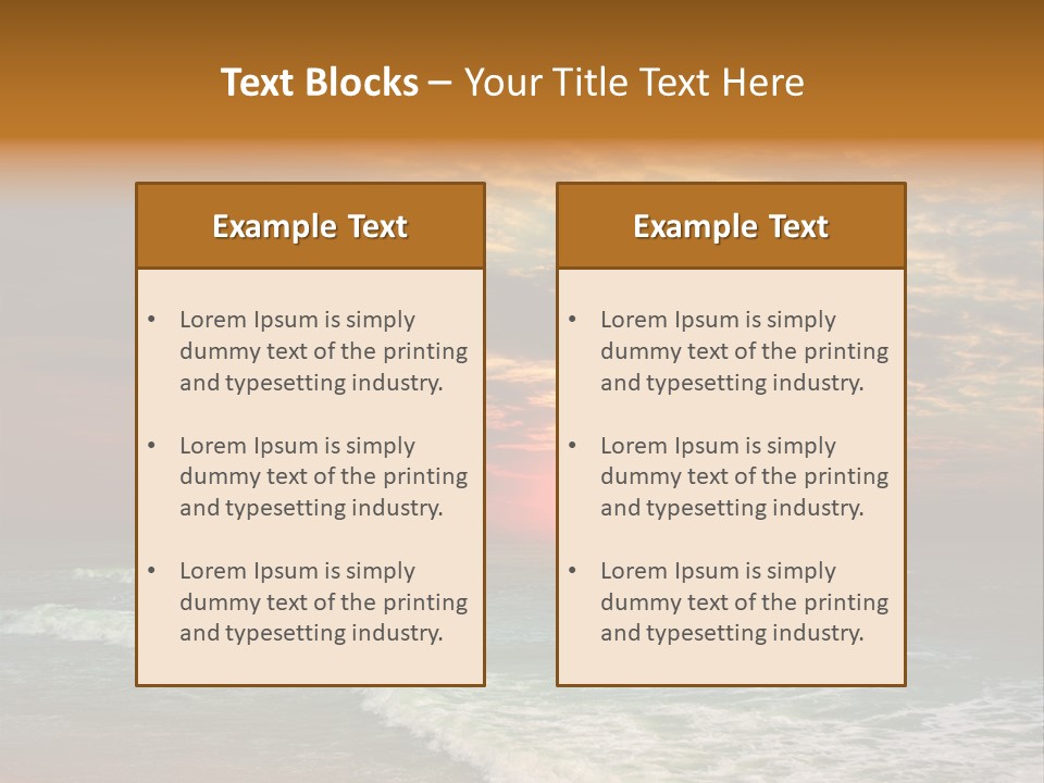 Clip Landing Bali Crimea PowerPoint Template