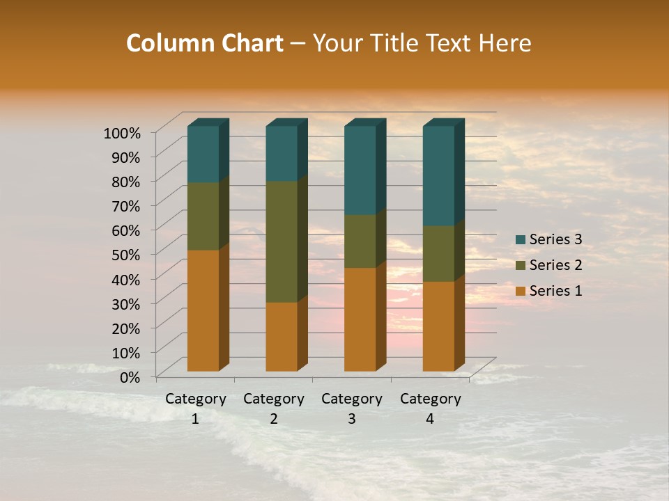 Clip Landing Bali Crimea PowerPoint Template