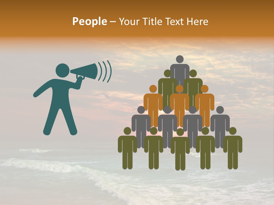 Clip Landing Bali Crimea PowerPoint Template