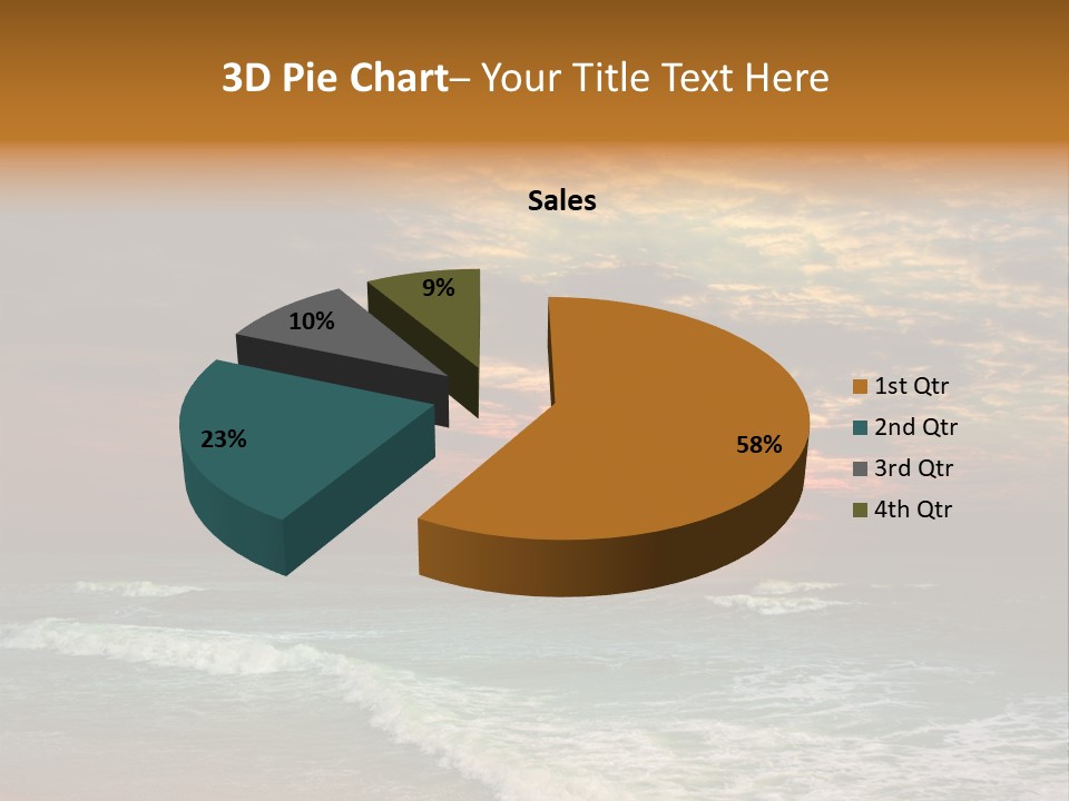 Clip Landing Bali Crimea PowerPoint Template
