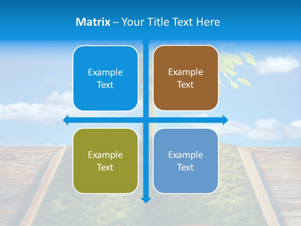Literature Wisdom Empty PowerPoint Template