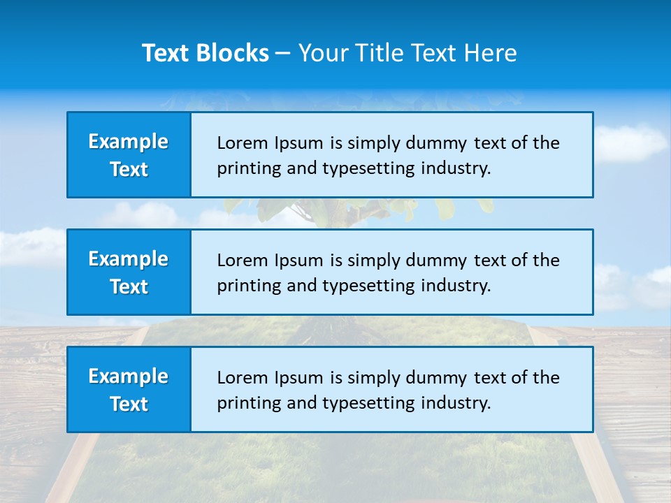 Literature Wisdom Empty PowerPoint Template