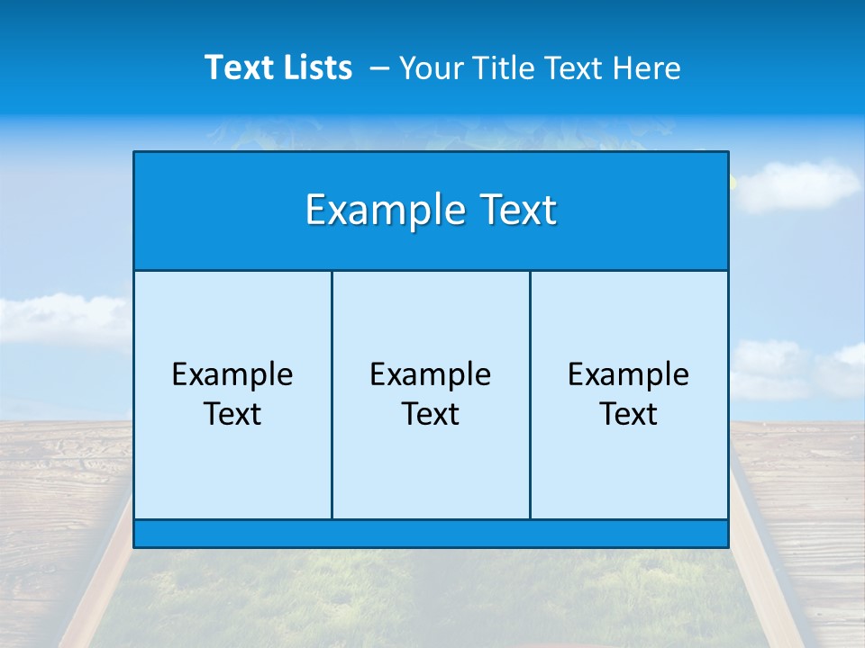 Literature Wisdom Empty PowerPoint Template
