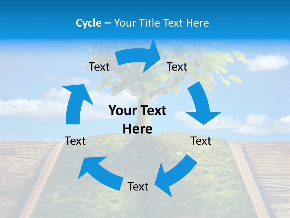 Literature Wisdom Empty PowerPoint Template