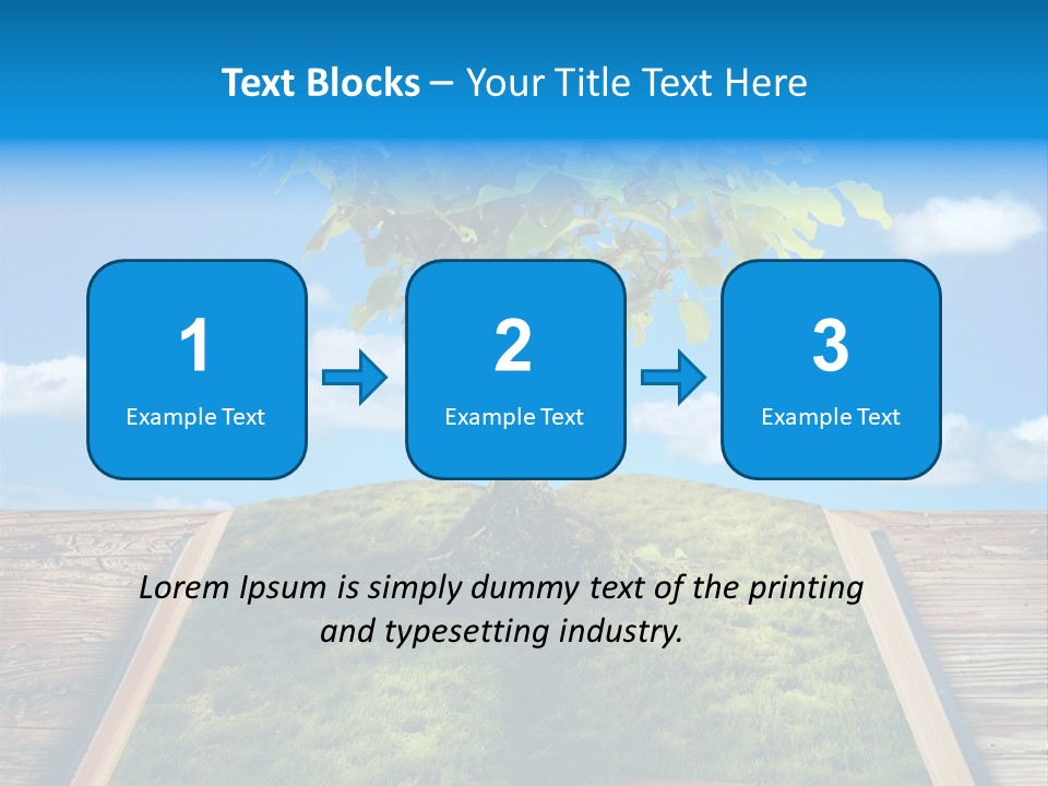 Literature Wisdom Empty PowerPoint Template