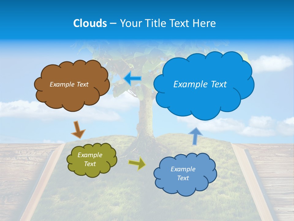Literature Wisdom Empty PowerPoint Template