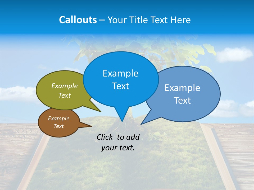 Literature Wisdom Empty PowerPoint Template