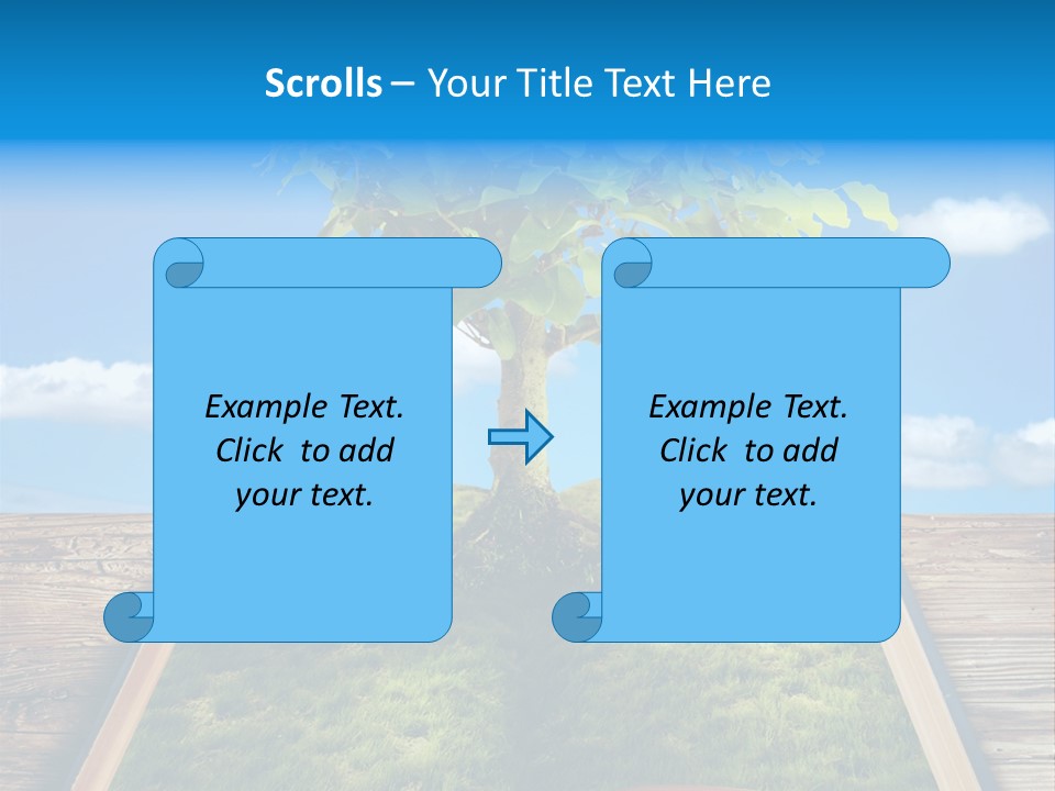 Literature Wisdom Empty PowerPoint Template