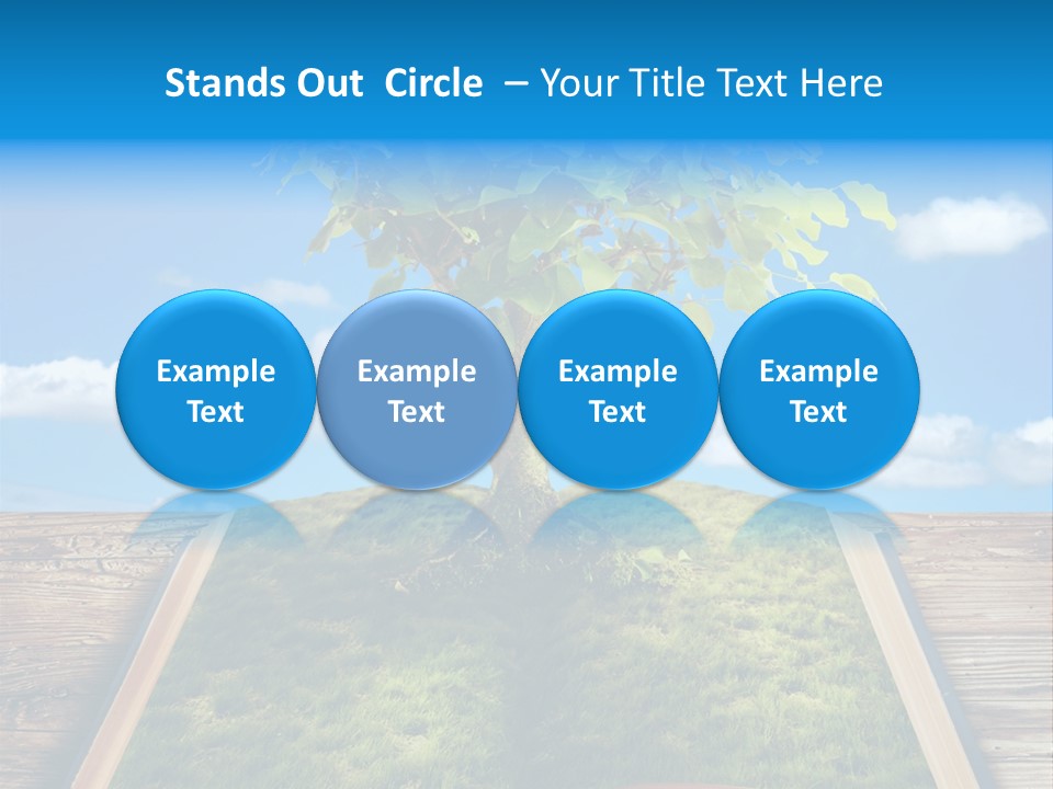 Literature Wisdom Empty PowerPoint Template