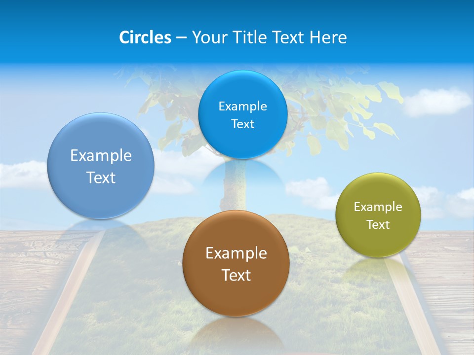 Literature Wisdom Empty PowerPoint Template