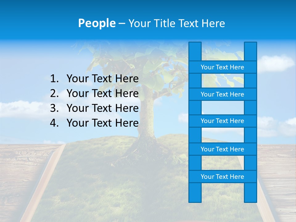 Literature Wisdom Empty PowerPoint Template
