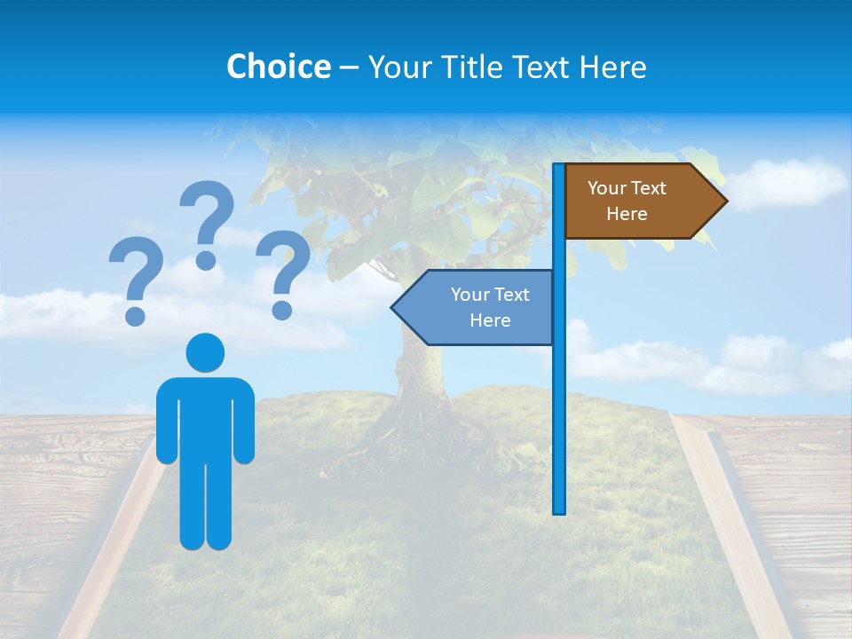 Literature Wisdom Empty PowerPoint Template