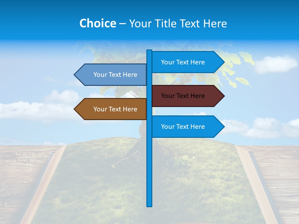 Literature Wisdom Empty PowerPoint Template
