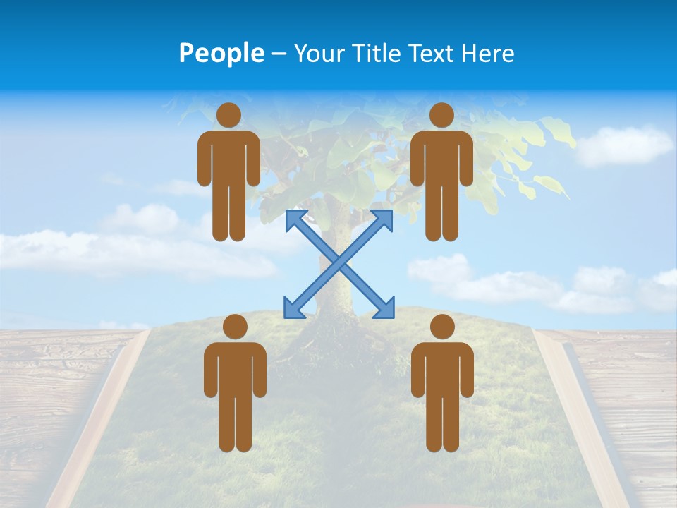 Literature Wisdom Empty PowerPoint Template