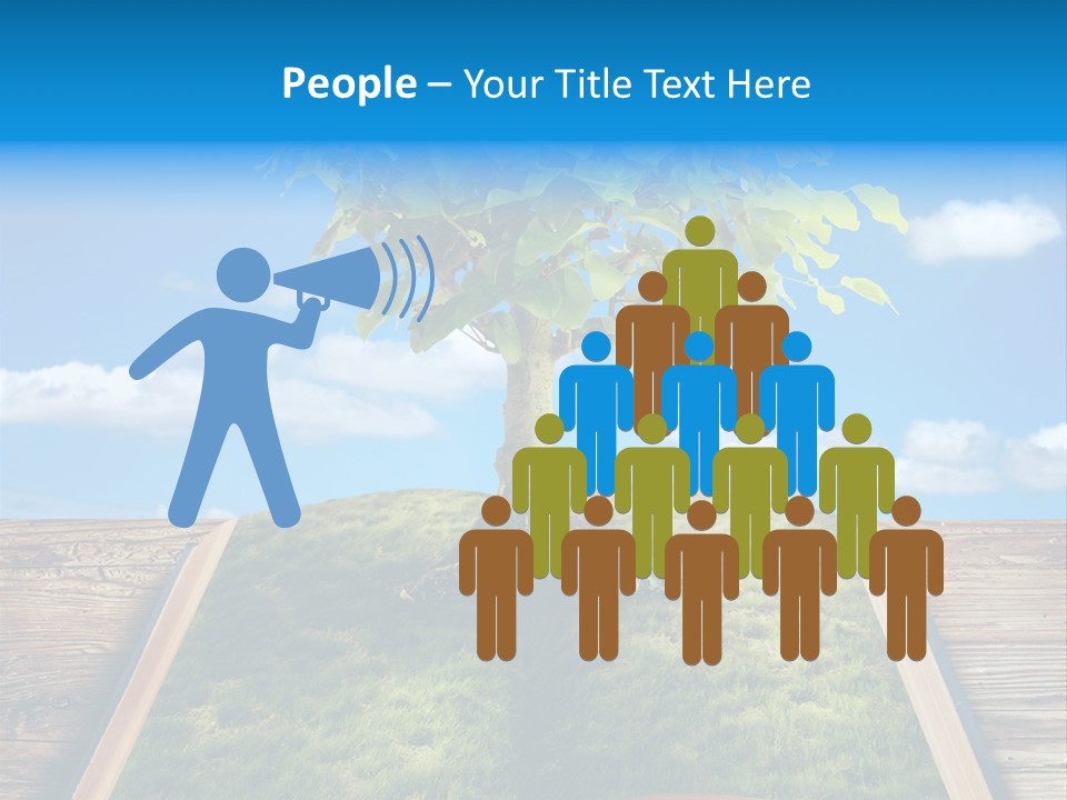 Literature Wisdom Empty PowerPoint Template