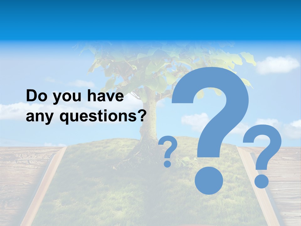 Literature Wisdom Empty PowerPoint Template