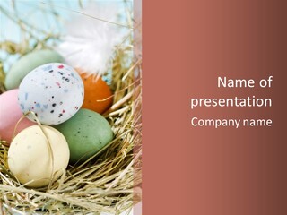 Gift Colorful Junk PowerPoint Template
