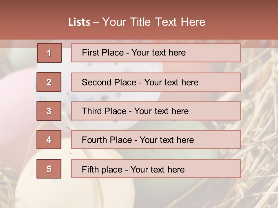Gift Colorful Junk PowerPoint Template