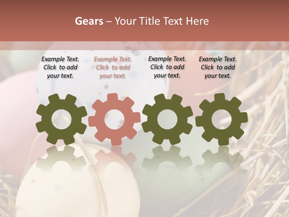 Gift Colorful Junk PowerPoint Template