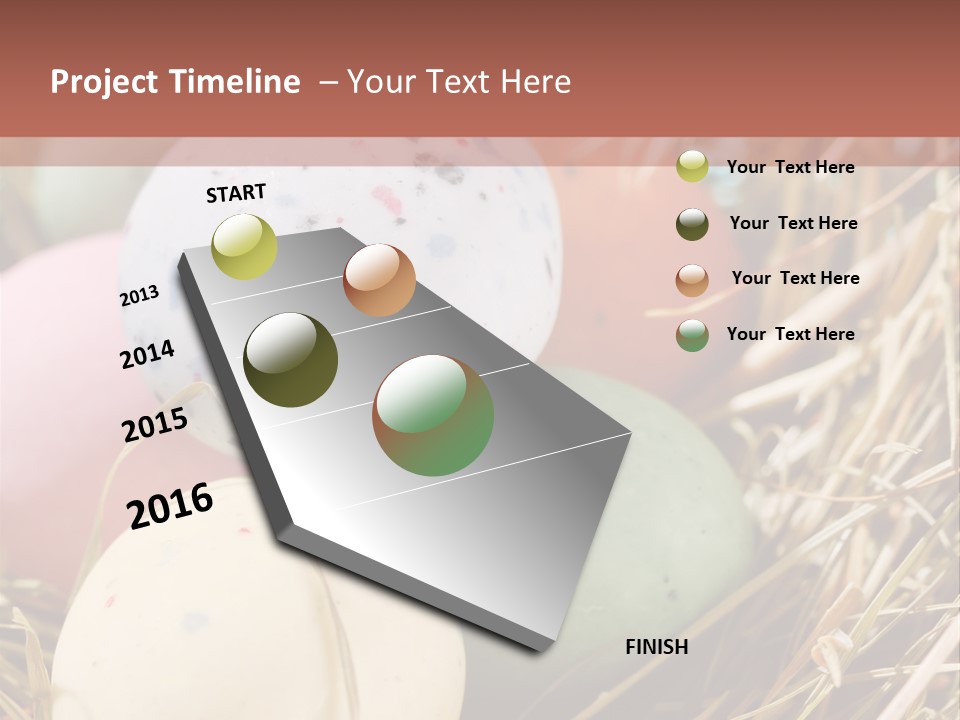Gift Colorful Junk PowerPoint Template