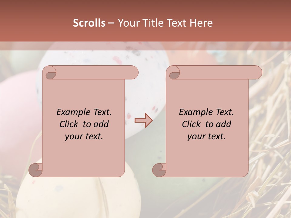 Gift Colorful Junk PowerPoint Template
