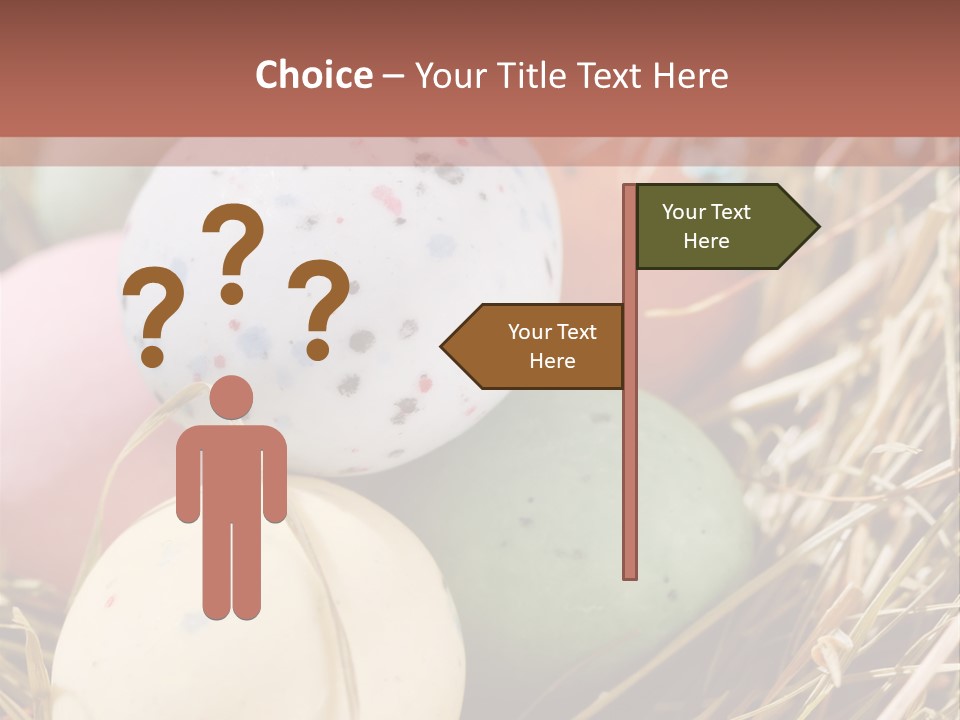 Gift Colorful Junk PowerPoint Template