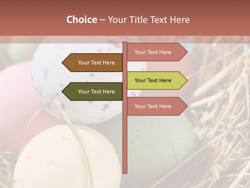 Gift Colorful Junk PowerPoint Template